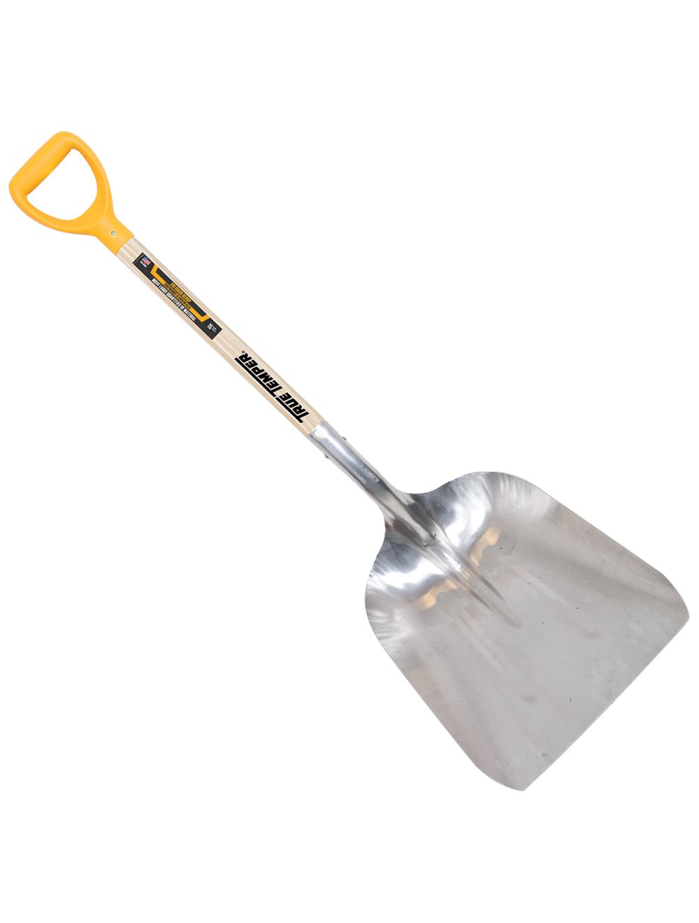 True Temper 2681200 #12 Aluminum Scoop Shovel with D-Handle