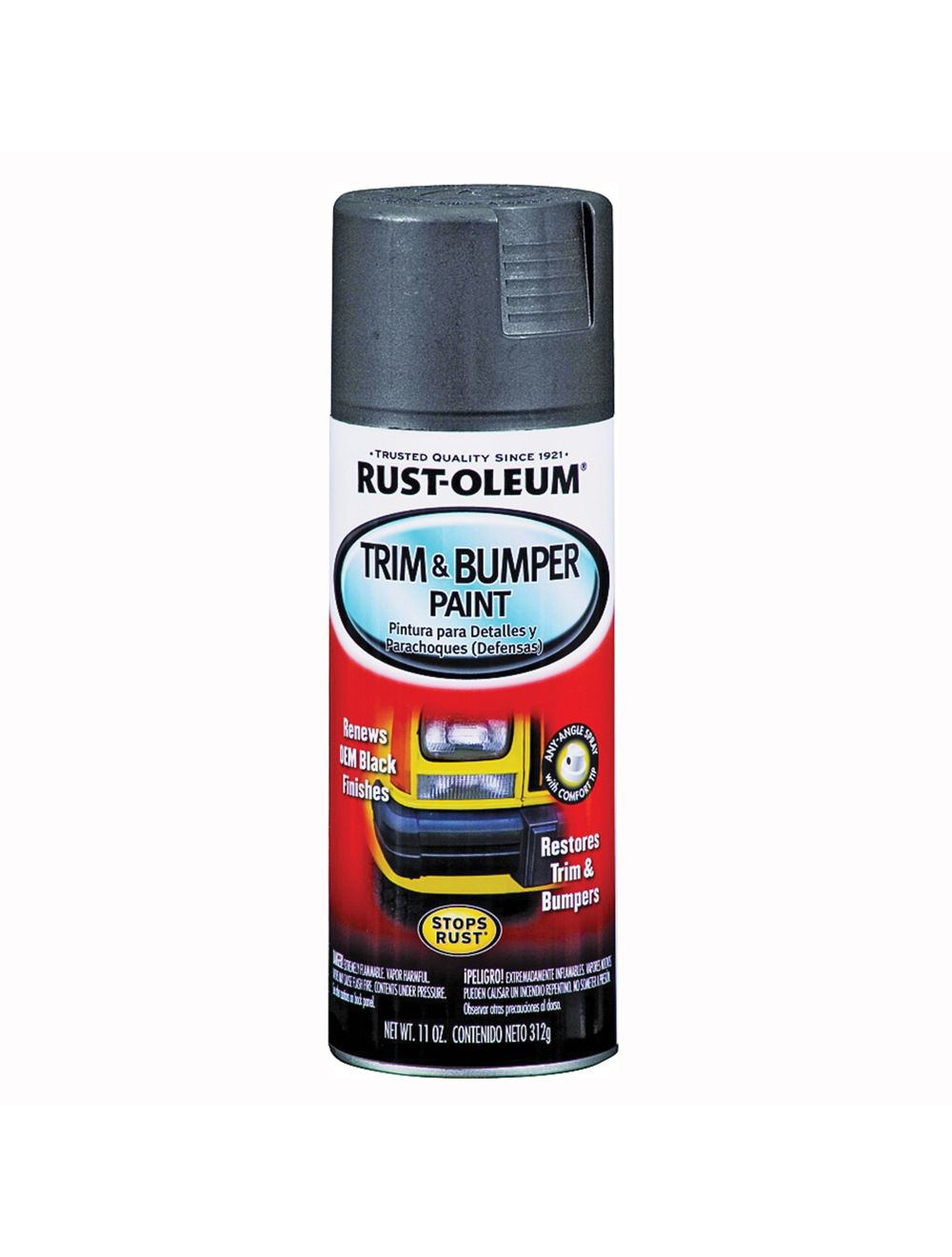 Rust-oleum 251574 11 Oz. Automotive Trim & Bumper Spray Paint