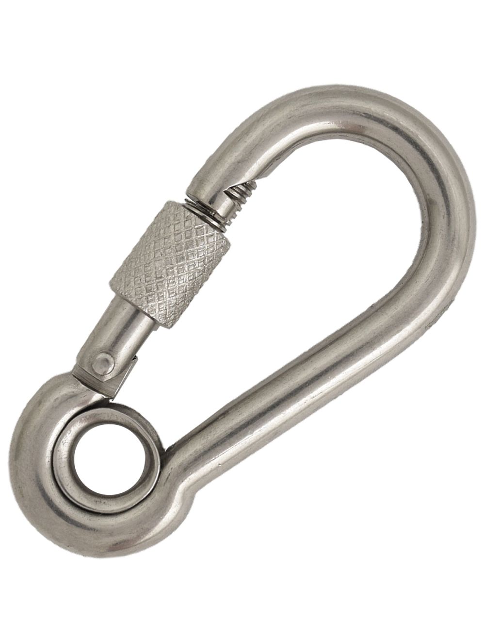Shop Generic 6Pcs Stainless Steel Spring Snap Hook Carabiner, Small Online