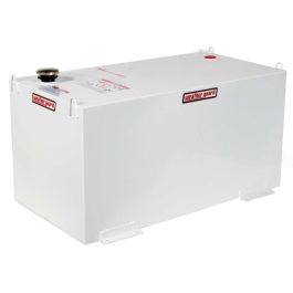 Weather Guard 358-3-02 100 Gallon Steel White Rectangular Transfer Tank